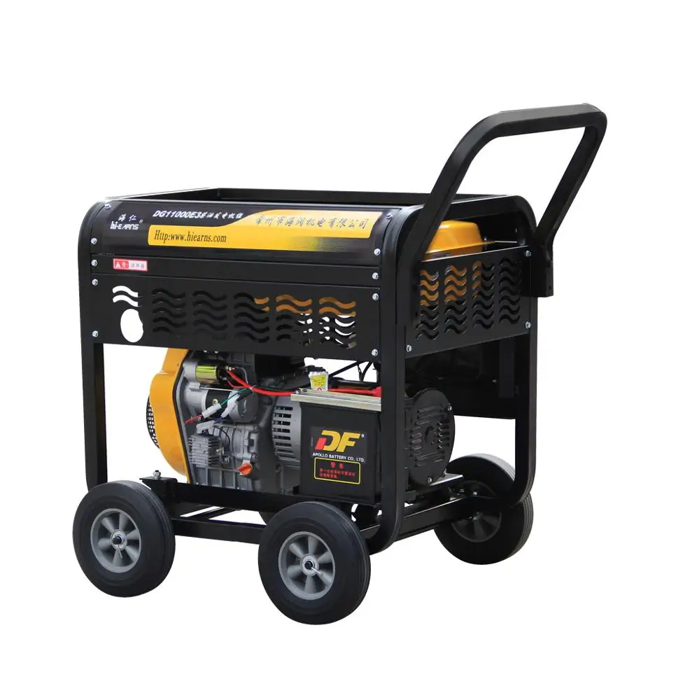 DG11000 198F diesel engine generator set price list