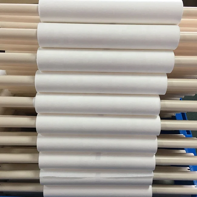 56gsm 280mmx470mmx14m Smt Stencil Nonwoven Wiping Paper Roll for Print Machine