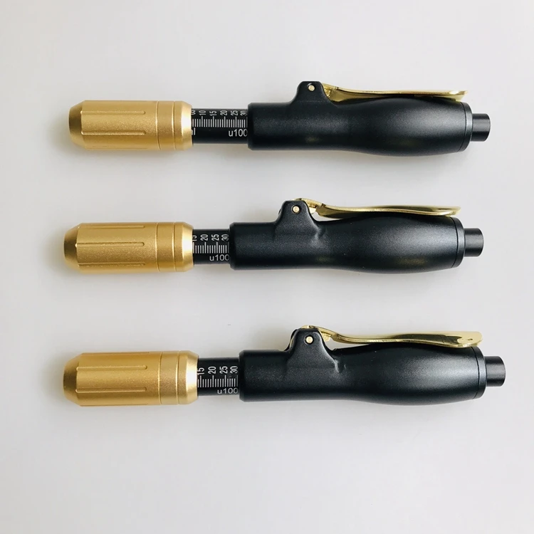 Needle Free Lip Filler Hyaluronic Pen Injector No Pain 24K Hyaluronan Pen