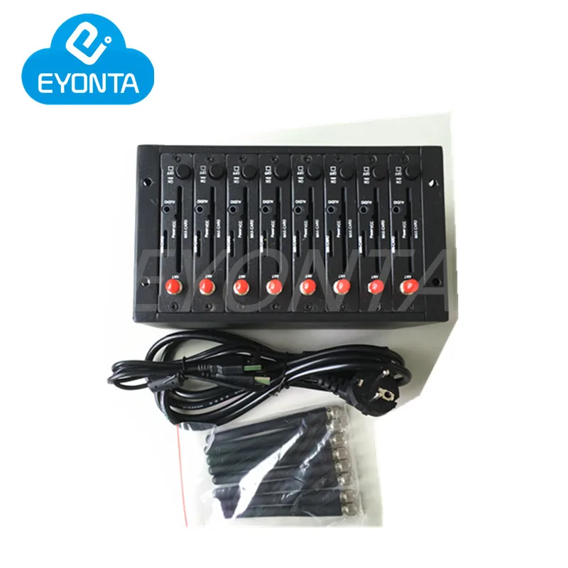 Imei change M35 gsm modem 8 sim card bulk sms 2g modem pool support AT command
