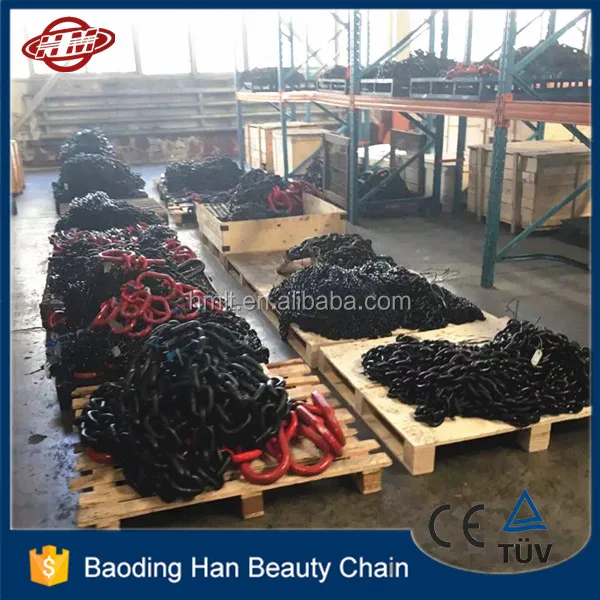 heavy duty g80 4 leg lifting chains slings