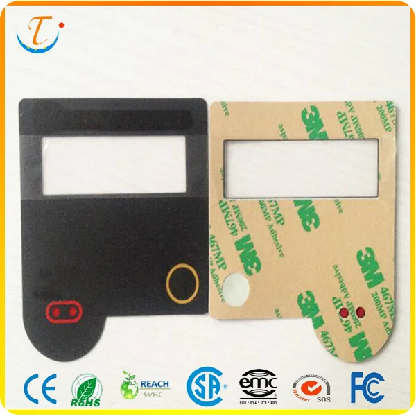 Custom Design Autotex F150 3M467 Adhesive Membrane Panel Graphic Overlay