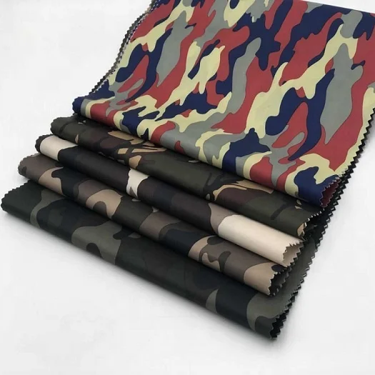 290T тафта ткань масло принт