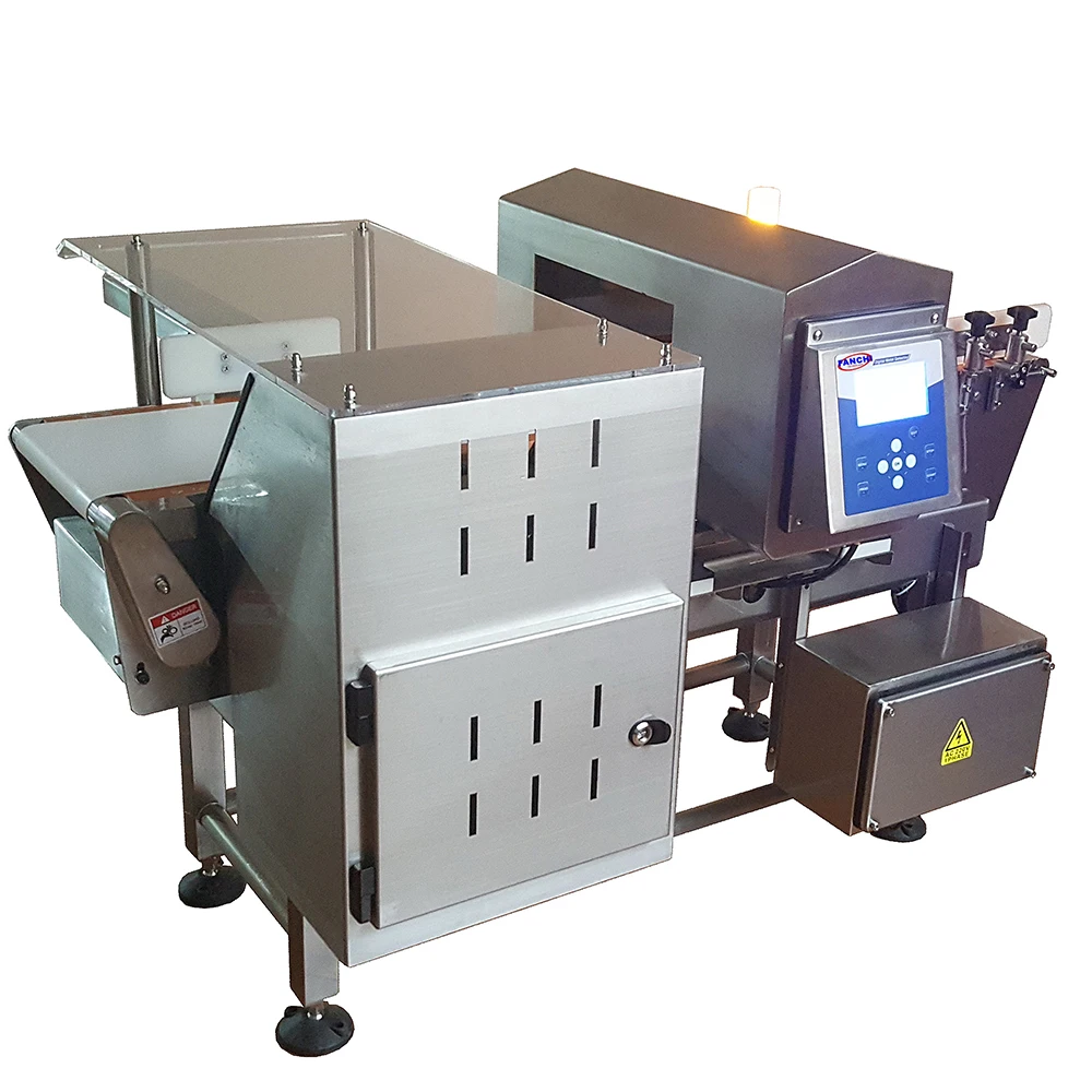 2021 New European Standard Stainless Steel 304 Conveyor Metal Detector  Food Metal Detector