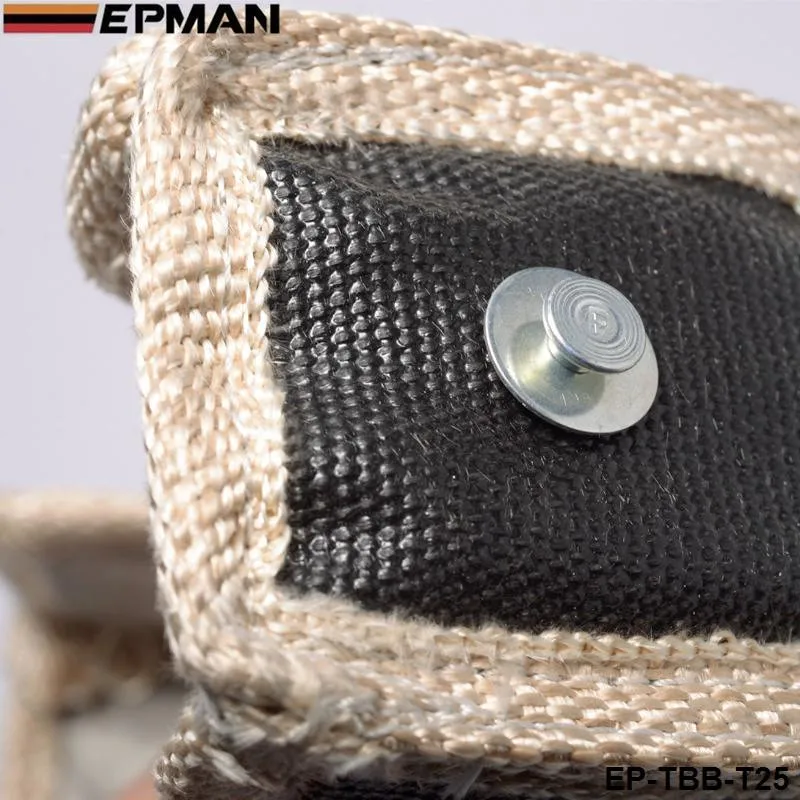 AUTOFAB EXHAUST TURBO BLANKET WRAP HEAT SHIELD BEANIE FOR TURBOCHARGE T25 T28 GT28 GT30 GT35 T37 T3 AF-TBB-T25