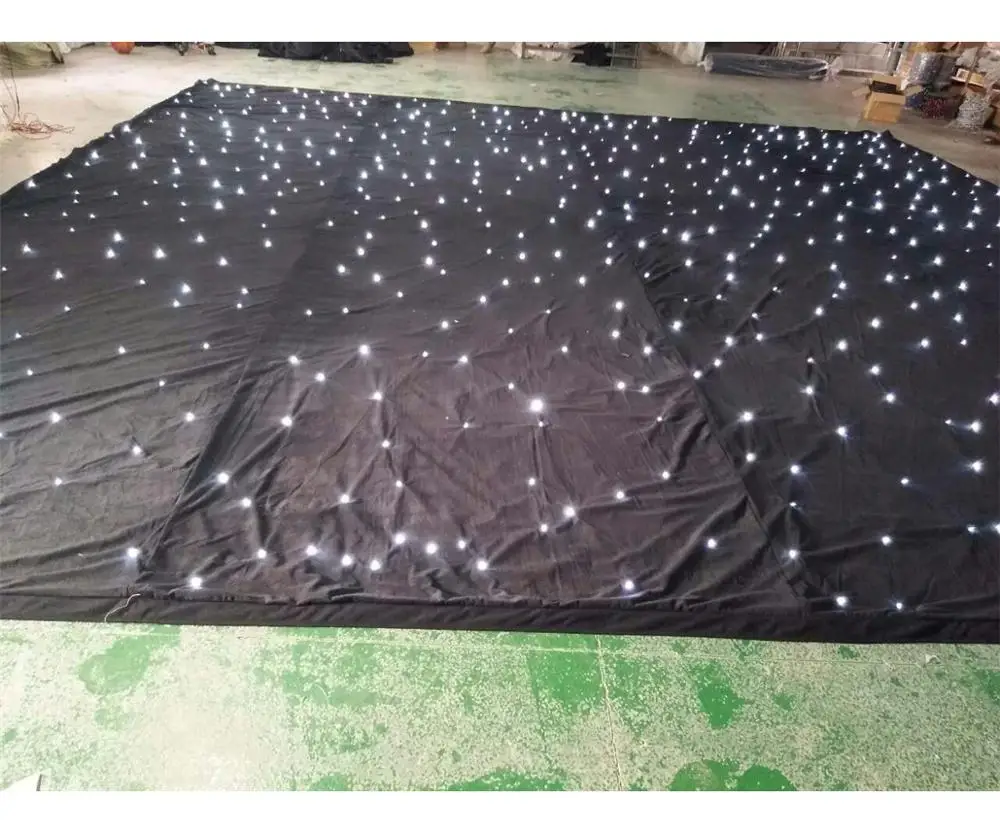 free logo large rgb led display wrgb led star curtain for stage backdrop full color 3d led display