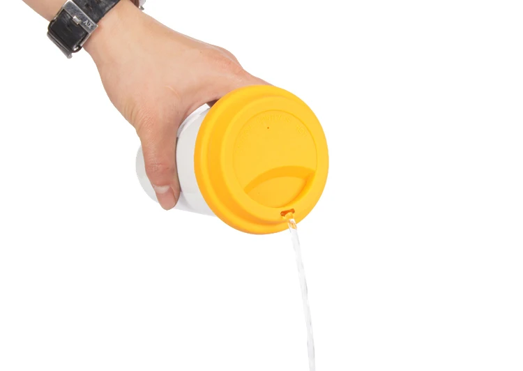 Manufacturer hot sale universal silicone seal mug coffee cup lid for glass plastic ceramic cup