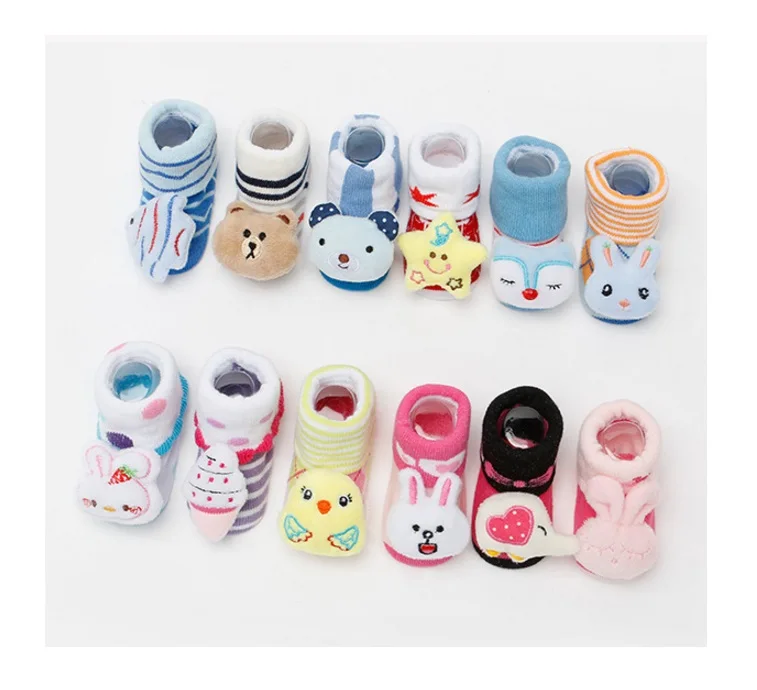 japanese animal 3d cartoon girl tube new born baby shoe happy socks