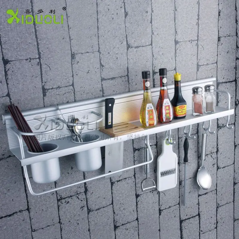 
kitchen plastic storage rack/wall mounted kitchen rack/kitchen metal shelf 