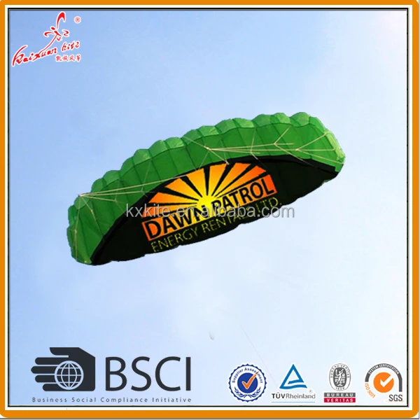 Promotional power kite parachute kite from weifang kaixuan kite factory