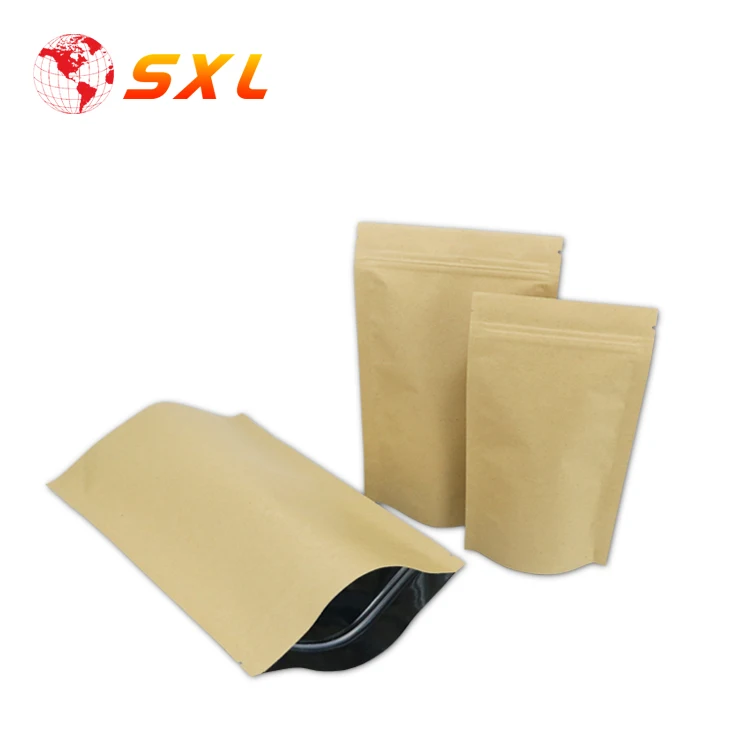Recycled Kraft Paper Bags Lined Aluminum Foil from Manufacturers