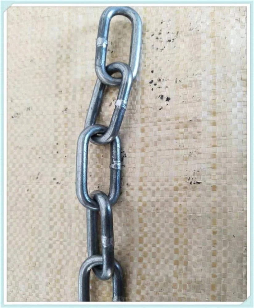 DIN5685A короткая сварная круглая цепь из мягкой
