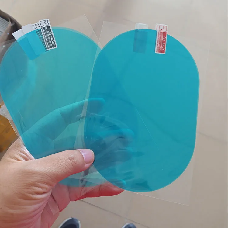 Factory wholesale custom auto car mirror anti fog mist film nano coated rainproof film