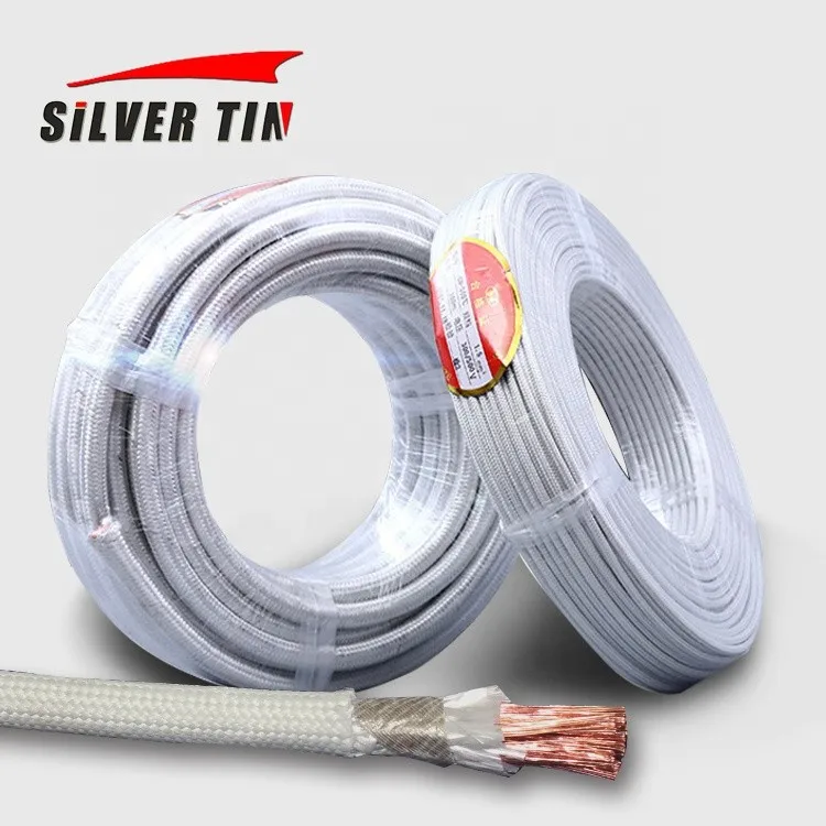 GN500 Ultra High Temperature Heater Wire 14AWG Mica fiberglass braided wire and cable