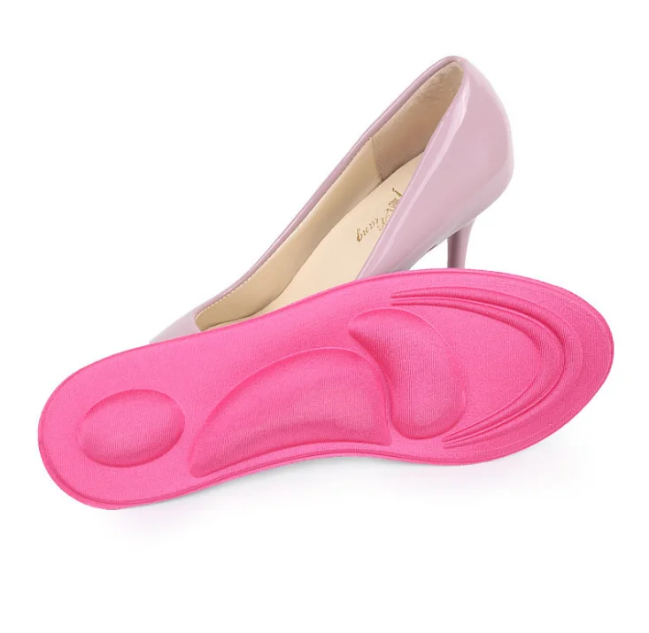 Anti Friction Full Length Heel Liners Softy 5d Memory Foam Shoe Insoles for High Heels