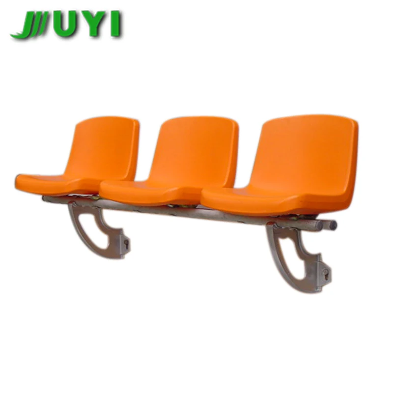 
BLM-1311 Orange Wholesale Chair Bleacher Chairs Football Stadium Seats Manufactory China supplier Plastic seat 
