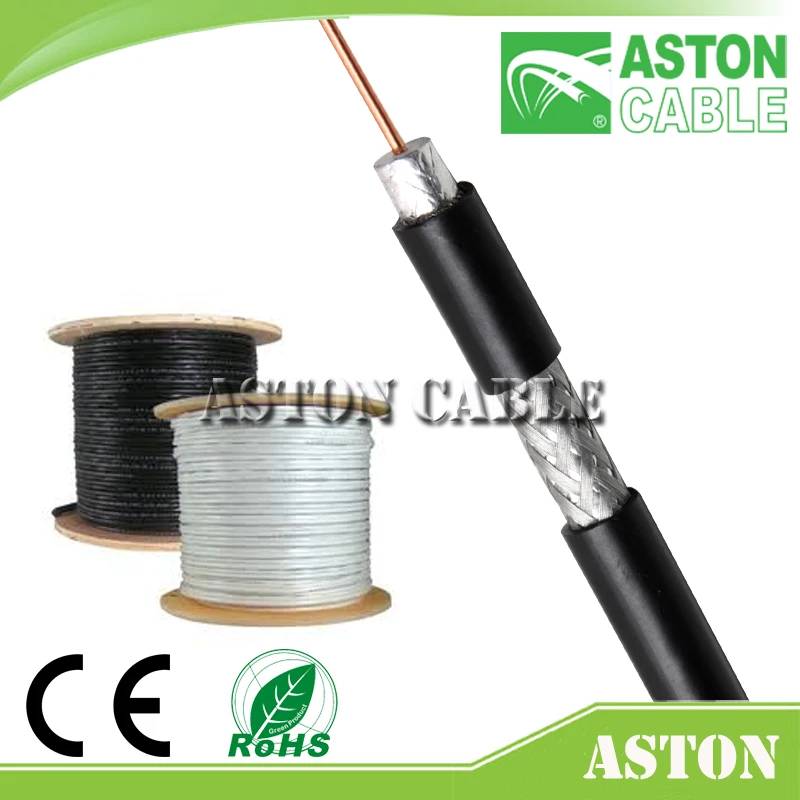 RG серии RG58 RG59 RG6 RG11 коаксиальный кабель rg11 двойной коаксиальный кабель