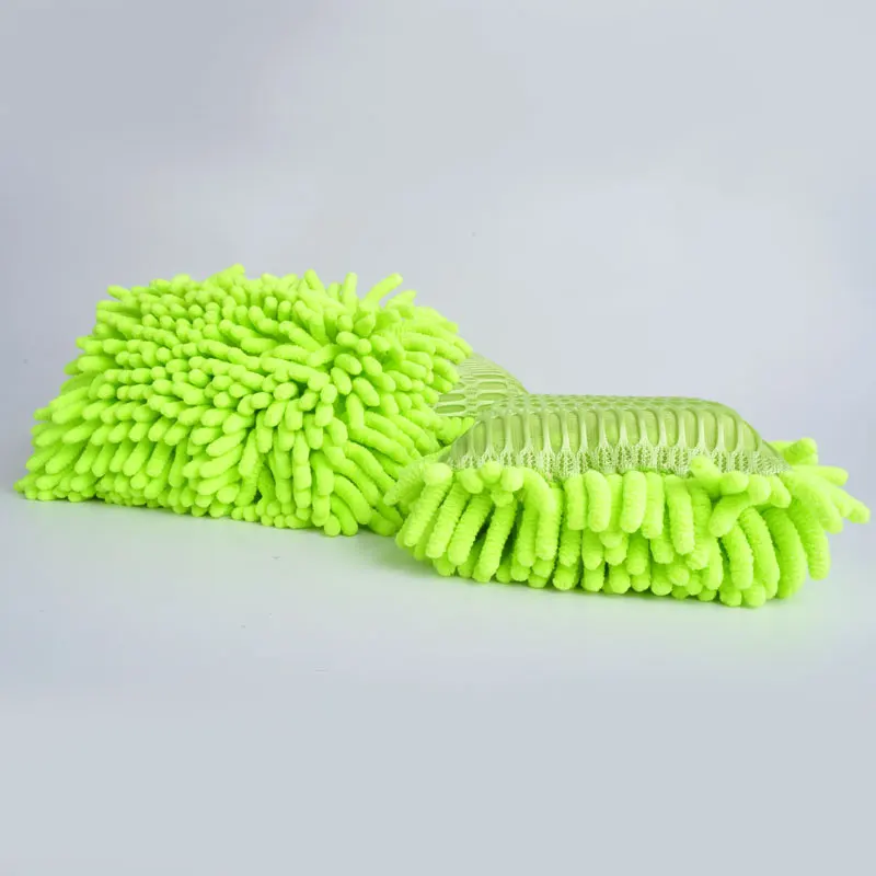 Wholesale Chenille Microfiber sponge pad magic cleaning sponge for Car