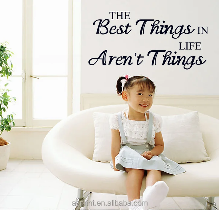 DF5403 The words wall decoration DIY home decorative wall stickers/wall decal