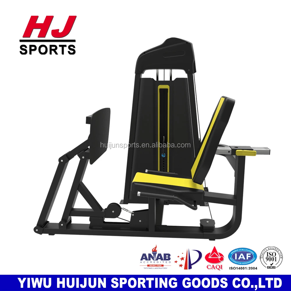 HJ-B5647 New Design Fitness Equipment HUIJUN Commercial Leg Press Plate Loaded Gym Machine Hammer Strength Leg Press