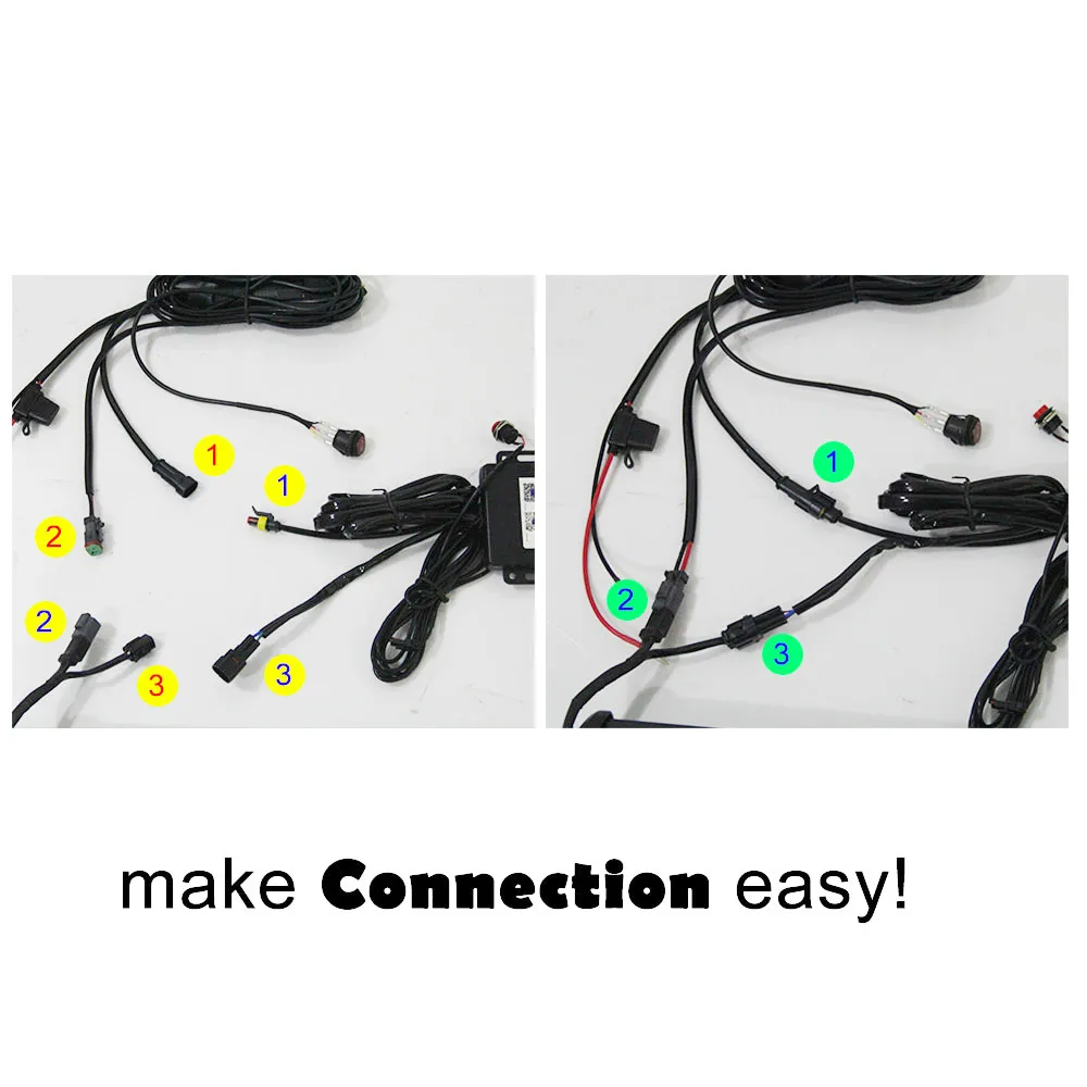 High lumen 5D 300 Вт Авто RGB Led Свет Бар с Алюминиевым Радиатором