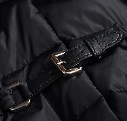 Faux Fox Fur Hooded Coat Woman