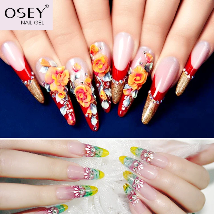 OEM/ODM Bulk package Super fashion Bright Color Soak off bulk uv Gel Nail Polish Osey 2021 new bottle tech