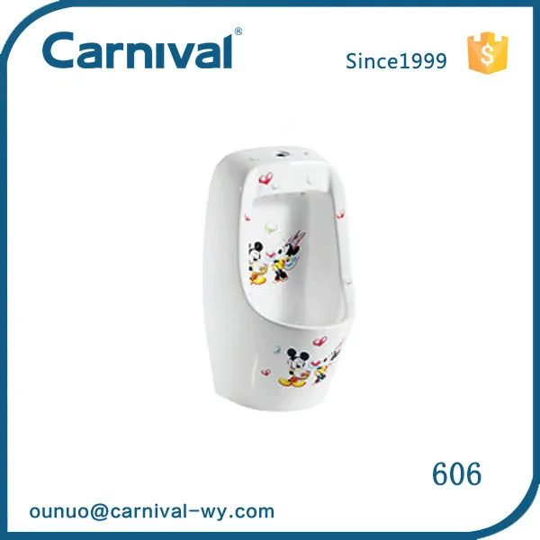 Color children bathroom toilet set one piece ceramic children toilet bowl A03