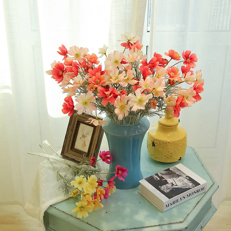 China Artificial Flowers for Decoration Chrysanthemum Wholesale Artificial Flowers