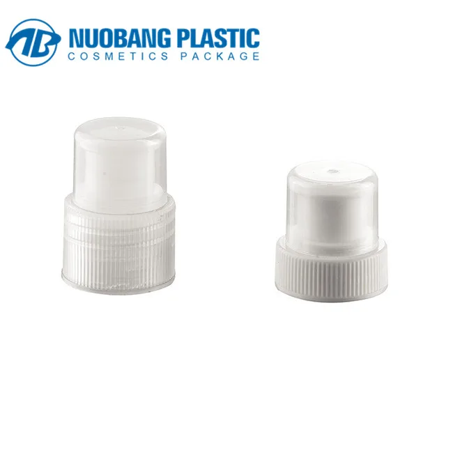 28/410 Plastic / aluminum  material colorful pull push cap 28mm bottle caps manufacturer