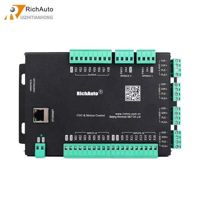 Control 8Ft x 4Ft CNC Router For Woodworking And Advertisement  4 axis dsp controller Richauto B58 usb cnc controller richauto