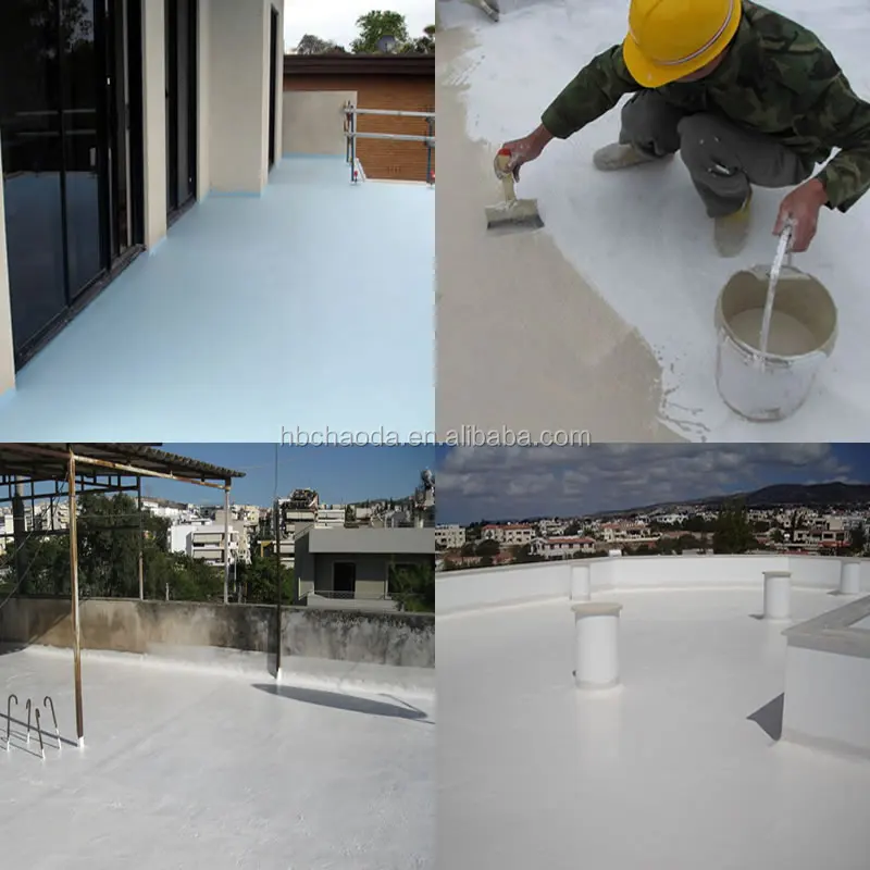 Single component white color elastomeric liquid waterproofing paint