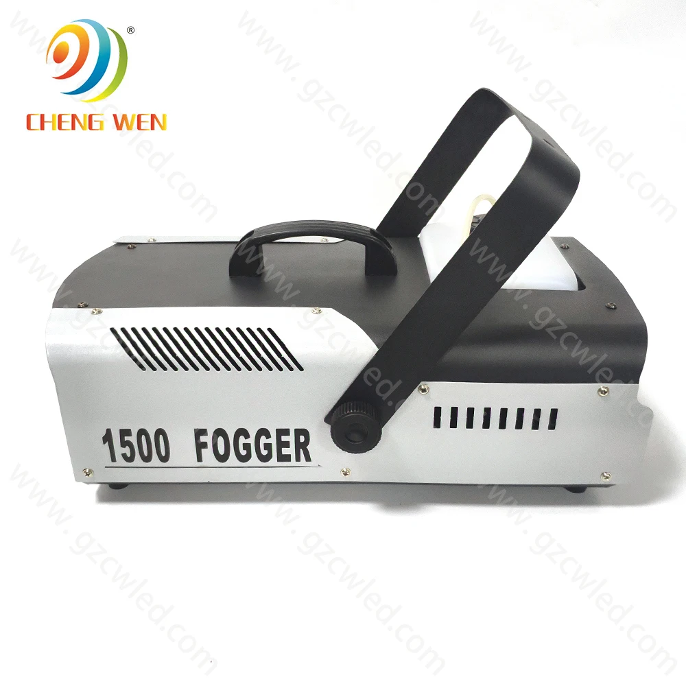 Weeding Decoration 1500w Fogging Machine DMX512 LED Vertical Fog Machine for Party