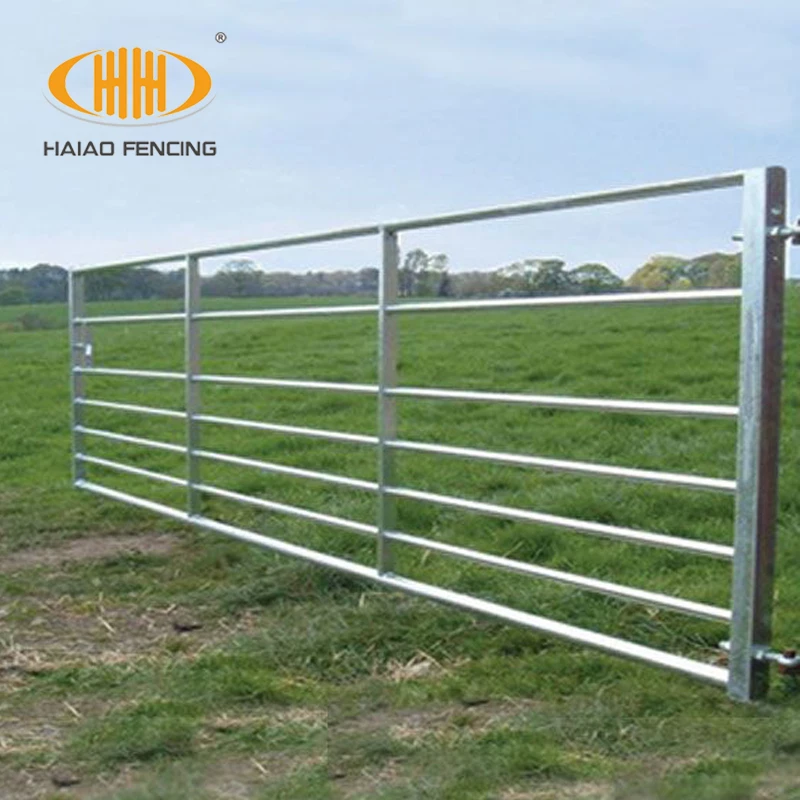 China manufacturer fence galvanized metal deer farm gates for sale