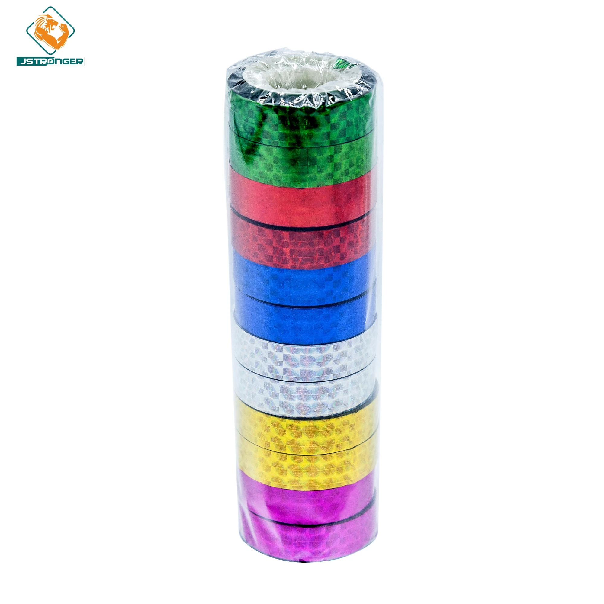 Best price free samples bopp adhesive hologram tape/decorative holographic laser tape