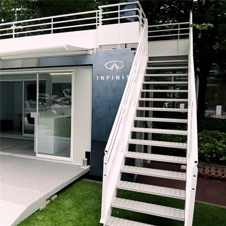 Living 20ft container home with small kitchen latest design prefab shipping house frame steel structure hot products 2022
