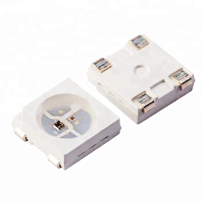 factory wholesale  IC SK6812 compatible   ws2812/ws2812b  built-in  4 pin SMD 5050 RGB  led diode