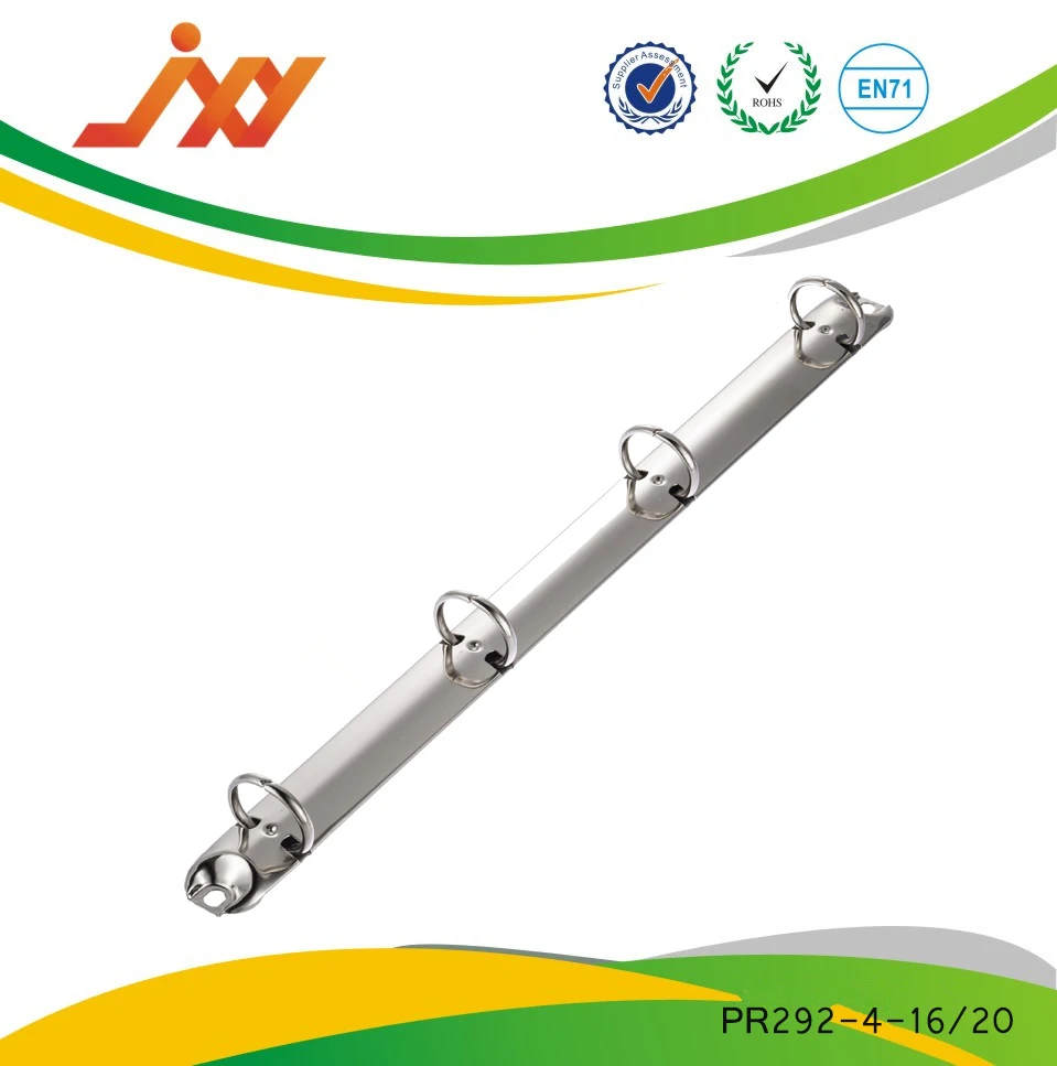 10 years manufacture wholesale metal 4 ring binder ring mechanism nickel binder clip