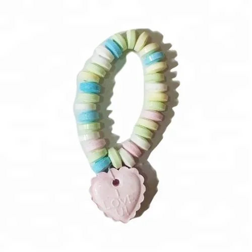 14g butterfly shape fruit press candy bracelet tablet sweets