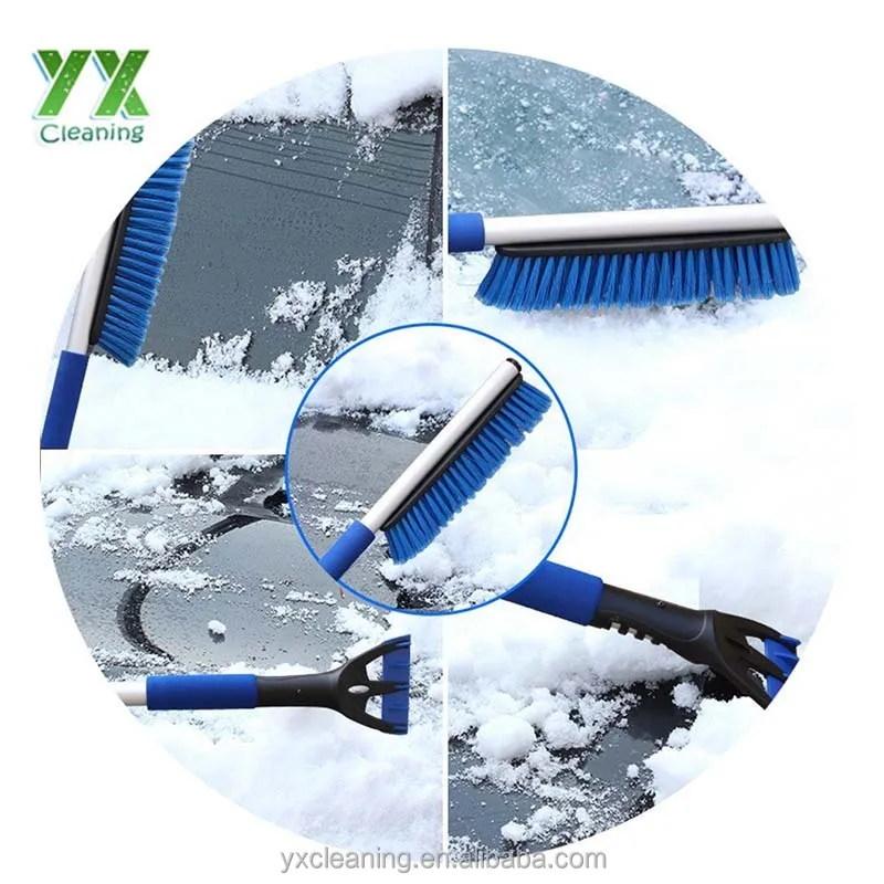Long Handle Plastic Ice Scraper Car Snow brush YX-B091