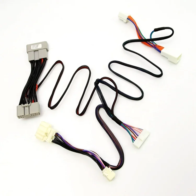 Custom Automotive Rear view mirror Connector wire harness assembly for Honda BRV car