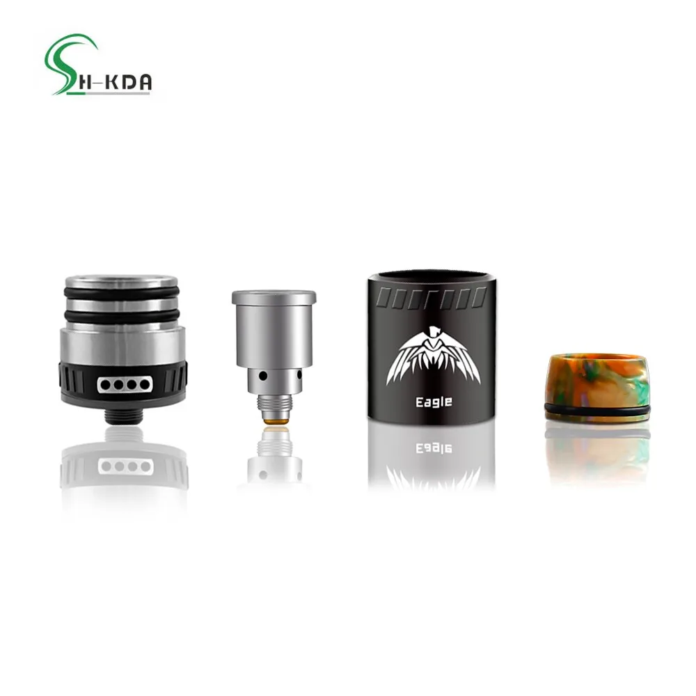 Оптовая продажа, атомайзер для воска eagle с температурным контролем и керамической катушкой из нержавеющей стали, 510 резьба, 9 в одной катушке, вапорайзер для воска dab