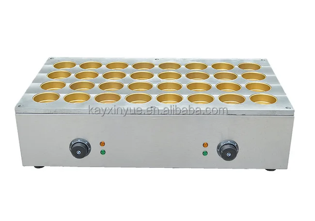 China Commercial The Latest 32 Holes Red Bean Cake Machine Wheel Pie cake making machine For Sale