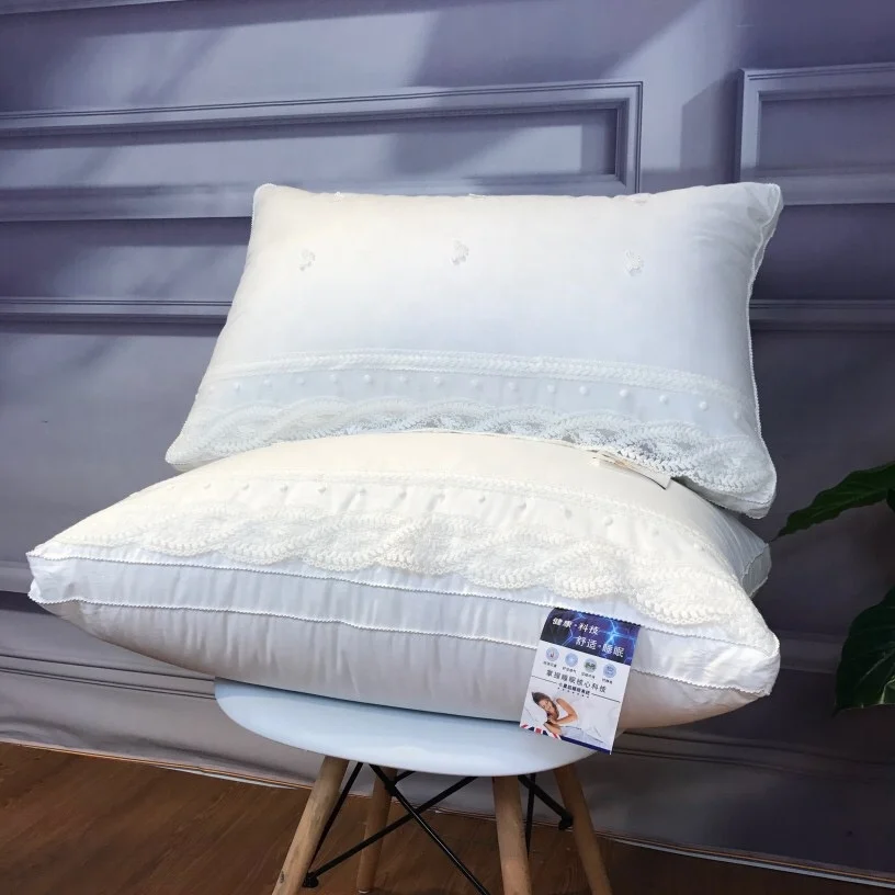 QUILTED MICROFIBER PILLOW 100% DOWN AND FEATHER PILLOW