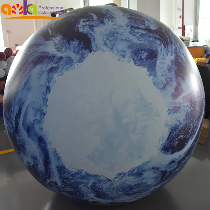 Giant inflatable planets/ inflatable globe helium balloonfor decoration