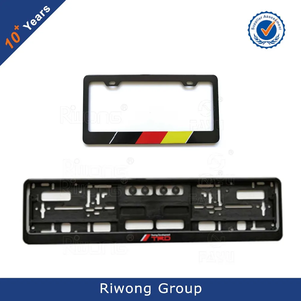 Откидной лицензионный держатель автомобильной таблички, рамка автомобильной таблички с полосой