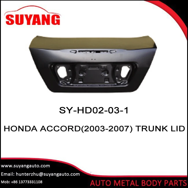 Крышка багажника trunk lid для Хонда аккорд Honda Accord 03-07 автомобильные кузовные части