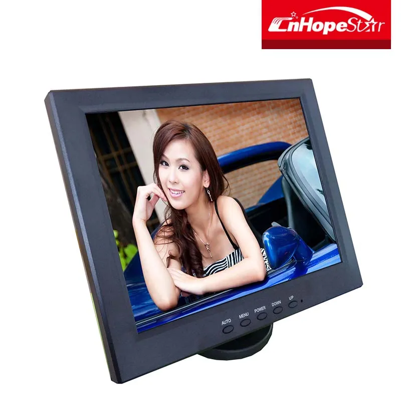 Завод прямые оптовые 10 дюймов рабочего tft жк-монитор с гарантией