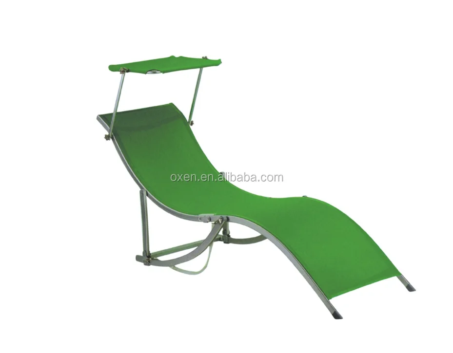 Cheapest adjustable folding long beach chair sun bed beach bed