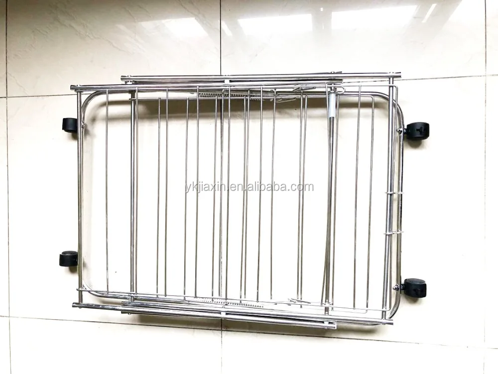 Foldable stainless Steel High Quality 3-tiers Laundry chothes/Towel Drying Rack (For Indoor or Occasional Outdoor Use)
